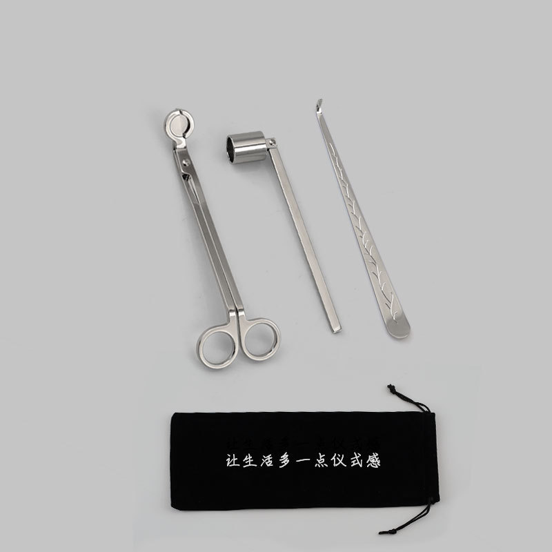 Insクロスボーダー香薫ろうそく道具セット消火キャンドルステンレスろうそく芯カットキャンドルカバーキャンドル卸売り|undefined