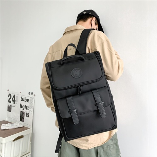 Backpack Ruiying Middle School Trend Brand Dual Shoulder Bag Men Fashion Trend Middle School High School Leisure Large Capacity Travel Backpack
