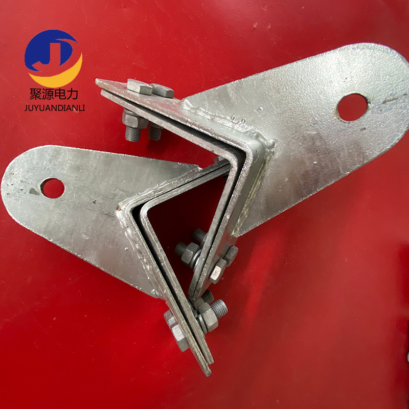 塔用紧固件 耐张塔用电力金具紧固线夹  热镀锌扁铁线夹
