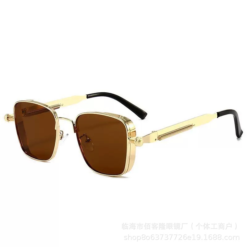 Gold frame tea slices (stainless steel material)