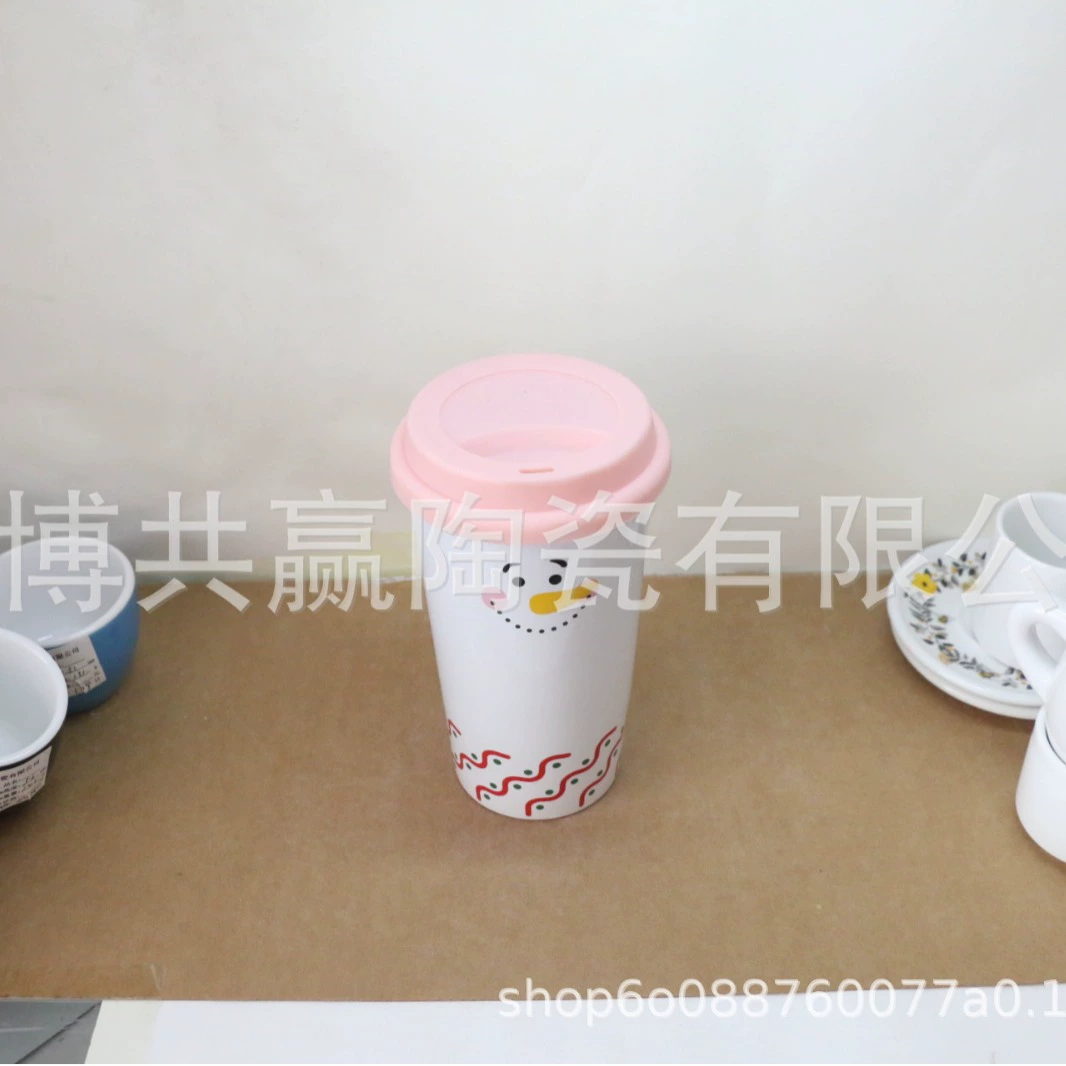 Customized ceramic cultural and creative products, modern style accompanying cup, simple coffee cup