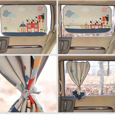 Car curtains supply sunscreen and anti-ultraviolet summer
