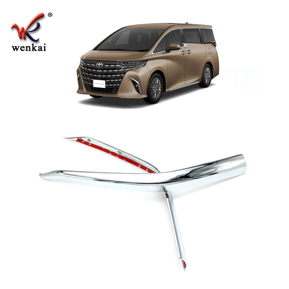Adecuado para Toyota 23 elfa 40 series parachoques delantero modificado TRIM alphard protector especial de la esquina delantera