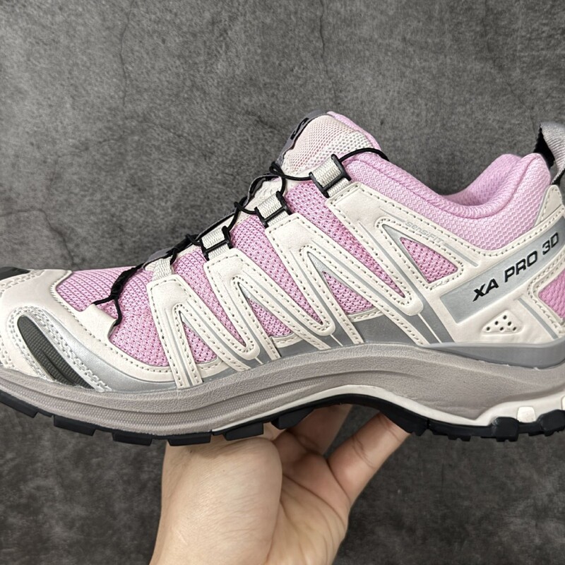 Putian Xa Pro 3D Sand Gray Women's Hiking Shoes Summer Sports Shoes Non-Slip Running Breathable Dad Shoes Putian Xa Pro 3D Sand Gray Women's Hiking Shoes Summer Sports Shoes Non-Slip Running Breathable Dad Shoes