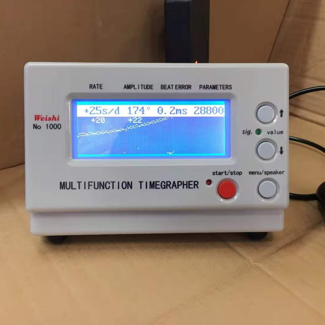 手表打线机维时1000 型机械校表仪测试仪 英文版