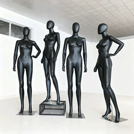 模特;服装陈列架;服装展示柜