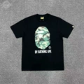 XX011 Black Green Camo Large Ape Head Letters