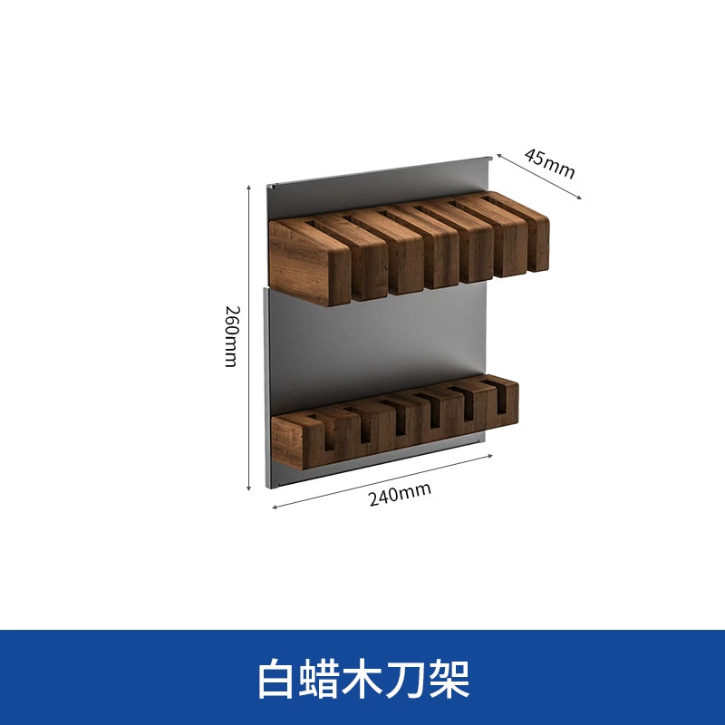 Spice Rack Wall-mounted Storage Rack No-drill Kitchen from Yomiego