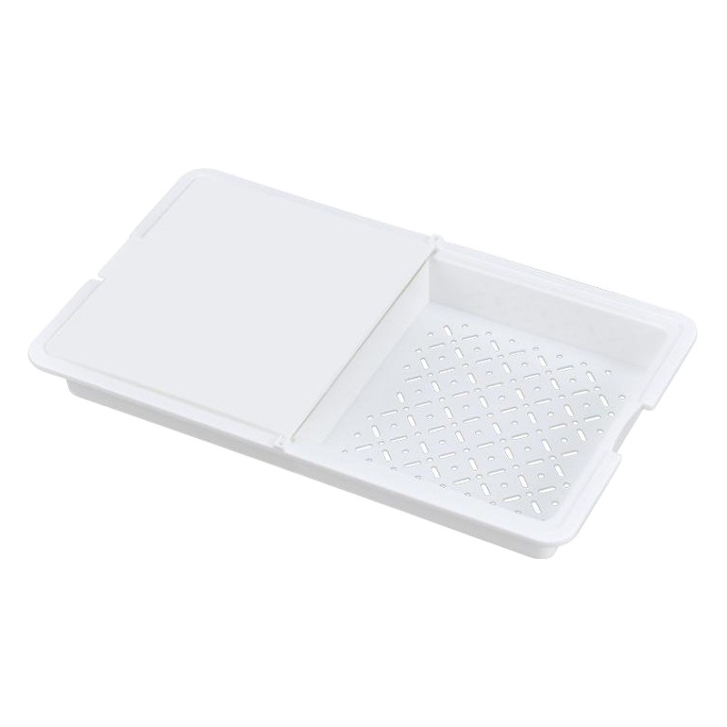 Tiktok mismo hogar herramientas de cocina drenando tabla de cortar caja de corte tabla de cortar caja de fruta nuevo suplemento de alimentos para bebés tabla de cortar