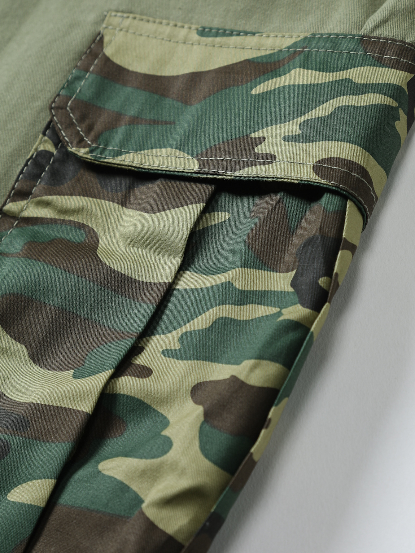Cross-border 2025 New Cotton Work Shorts For Men, Multi-pocket American-style Knee-length Shorts, Summer Japanese Style,_mkmklike.com