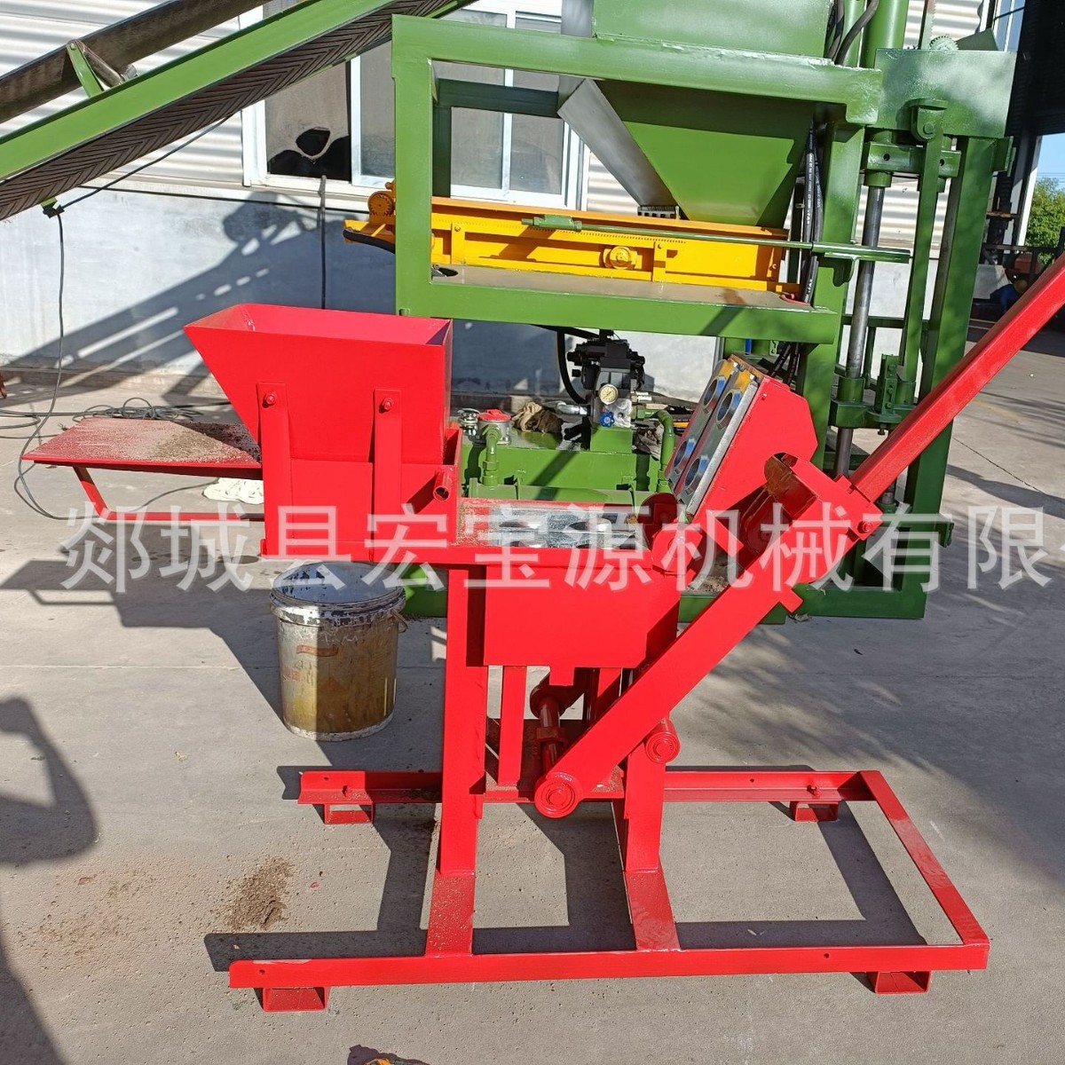 厂家QMR2-40粘土砖机 手压连锁砖机 手工砖机 乐高砖机