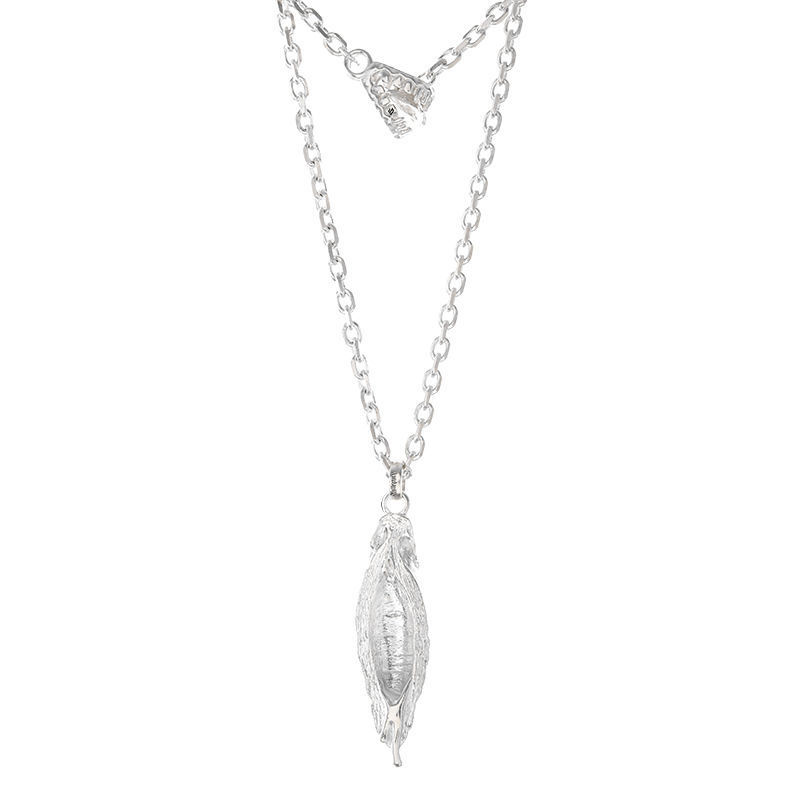 Betel nut necklace original design retro niche luxury necklace trend 2022 new one-piece hair