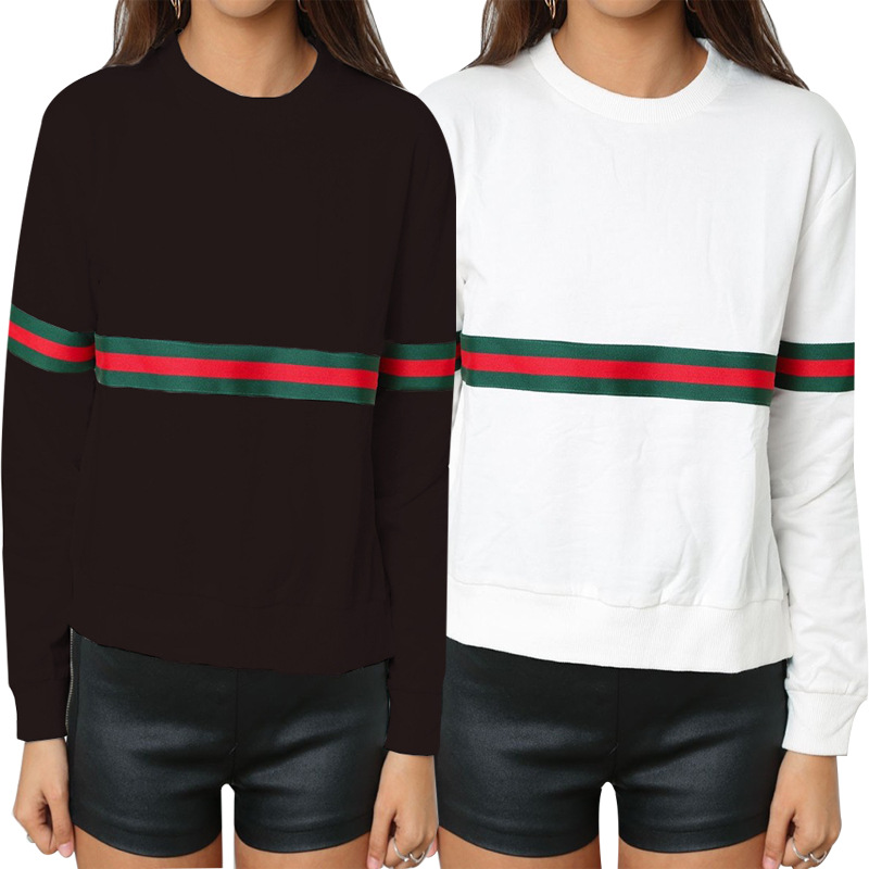 L6940 precio especial sin reembolso sin cambio, tome cuidado con Amazon transfronterizo de moda europea y americana de mujer camisa de cuello redondo casual