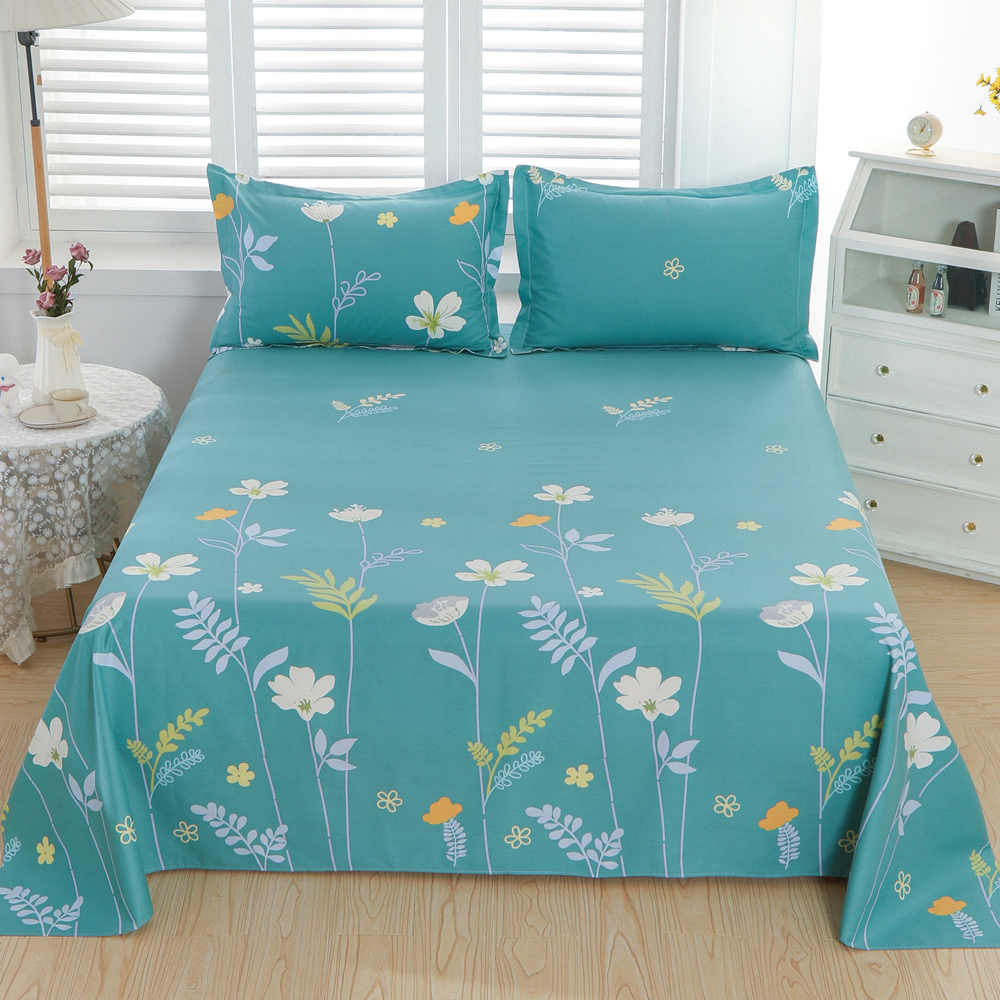 100% algodón sábanas dormitorio de estudiantes cubierta de cama individual niños de verano una sola pieza engrosada edredón al por mayor image 24