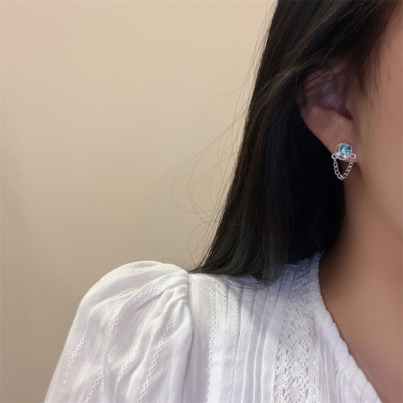Geometric, Star, Heart Shape Pattern Women's Gender 1 Set Elegant Streetwear Geometric Star Heart Shape Plating Inlay Alloy Zircon Ear Studs