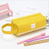 Double-layer capacious pencil case with zipper, 2020, oxford cloth