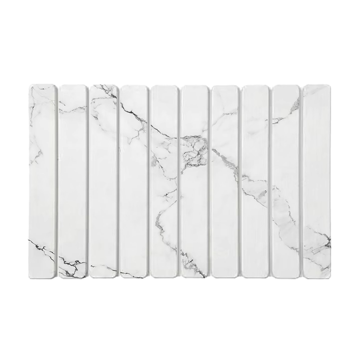 Multipieza plegable de mármol blanco A