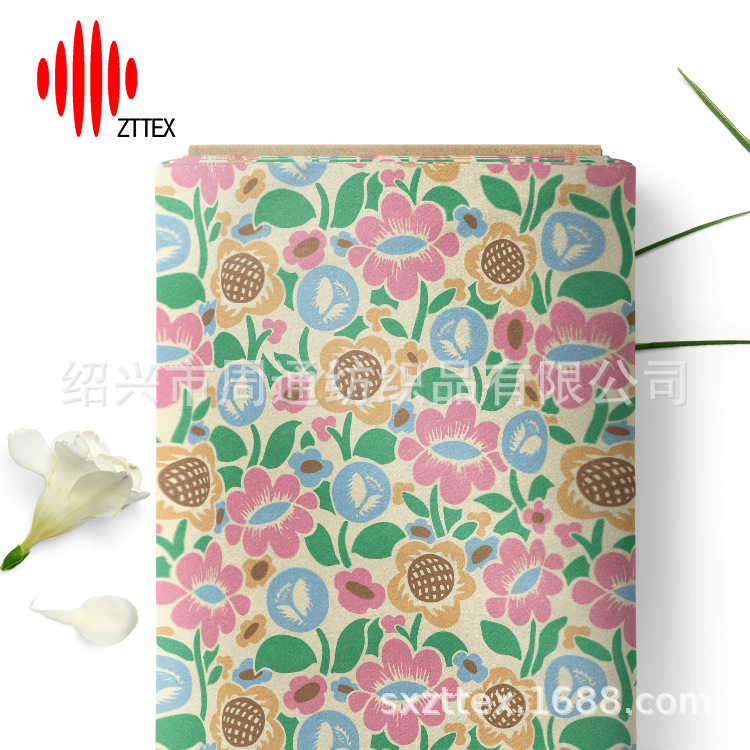 ZTTEX 数码印花 中国轻纺城 春夏新品 印花针织衫布料
