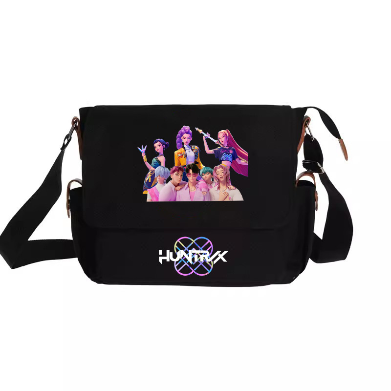 2025 New Kpop Printed Crossbody Bag Korean Fashion Peripheral Shoulder Bag Crossbody Bag Canvas Bag for Girls 2025 New Kpop Printed Crossbody Bag Korean Fashion Peripheral Shoulder Bag Crossbody Bag Canvas Bag for Girls