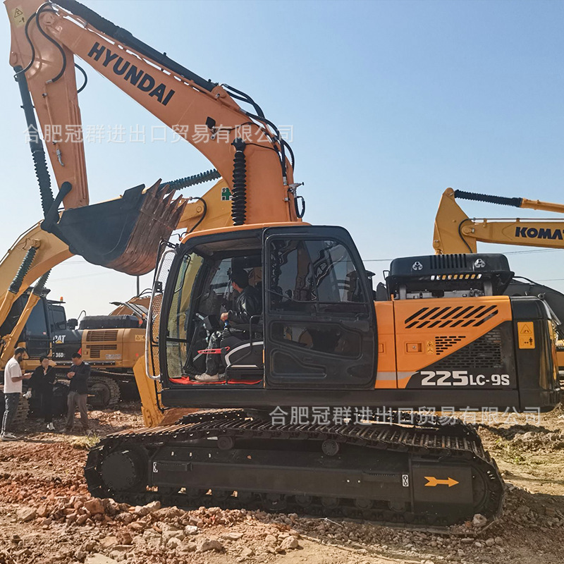 Nuevo Hyundai 225LC - 7 excavadora sobre orugas de tamaño medio de 22 toneladas con buen rendimiento de la serie 225 para la venta de comercio exterior