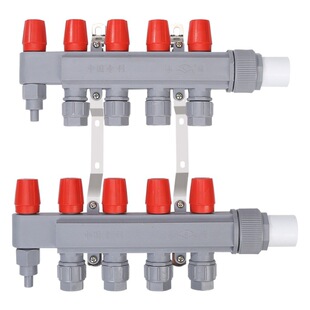 Factory wholesale ppr floor heating water separator modern simple large flow water separator geothermal plastic water separator