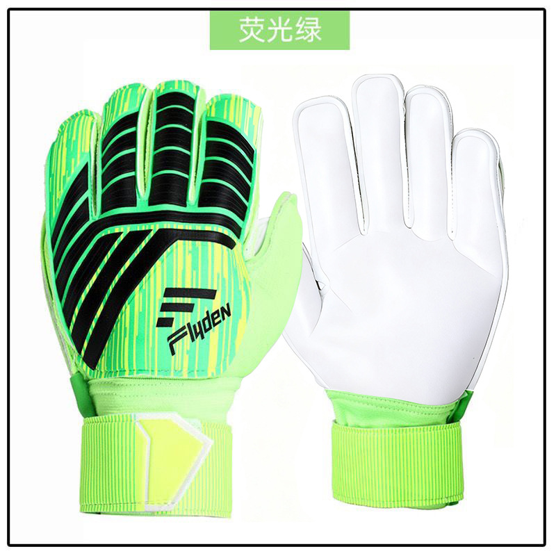 Guantes de portero Feidian para niños y estudiantes de primaria, guantes con protección para los dedos, guantes de fútbol resistentes al desgaste para competición de adultos.