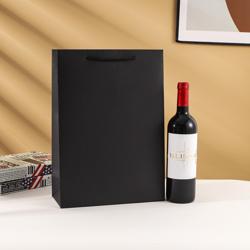 红酒礼品袋/双支装/酒袋手提袋纸袋/牢固耐提红酒手提袋包装袋