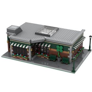 Building Blocks Cross-Border Moc-92501 Original Authorized Sitcomplex - Maclaren's Pub 1588