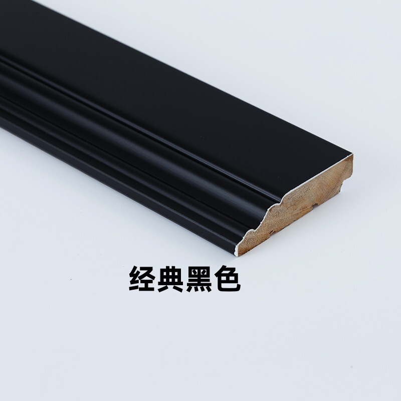 工場卸売純無垢材幅木塗装木製コーナーライン床壁幅木|undefined
