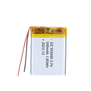 503040�ۺ����늳� 500mAh LED���y�R��ͯ������݃x늳�3.7V