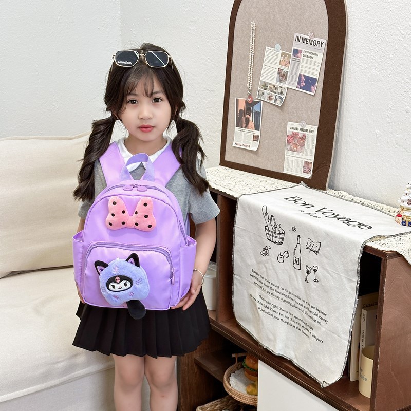 Nueva mochila de dibujos animados para niños de 2 - 5 años de edad niña mochila de jardín de infantes de educación temprana lindos mochila de viaje ligera