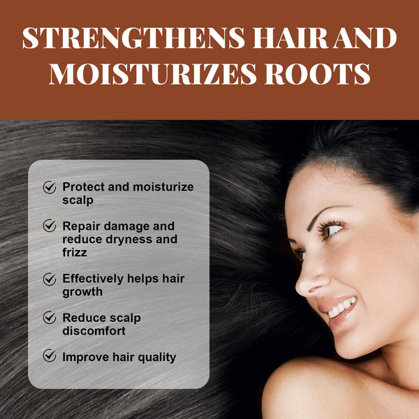HOEGOA Batana hair care oil cares the scalp to moisturize the dry…