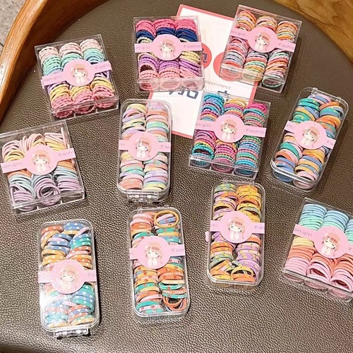 Children elastic does not hurt to send good elasticity hair bands of baby girls band rope small hair chirp hair accessories