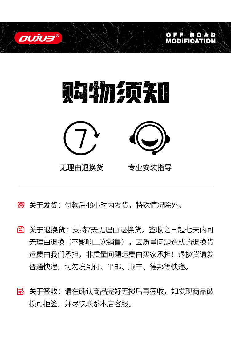 26 Types of Special Hood Covers and Protective Panels for Beijing Bj30, Baic 30 Roof Searchlights, Off-Road Appearance Modification Accessories