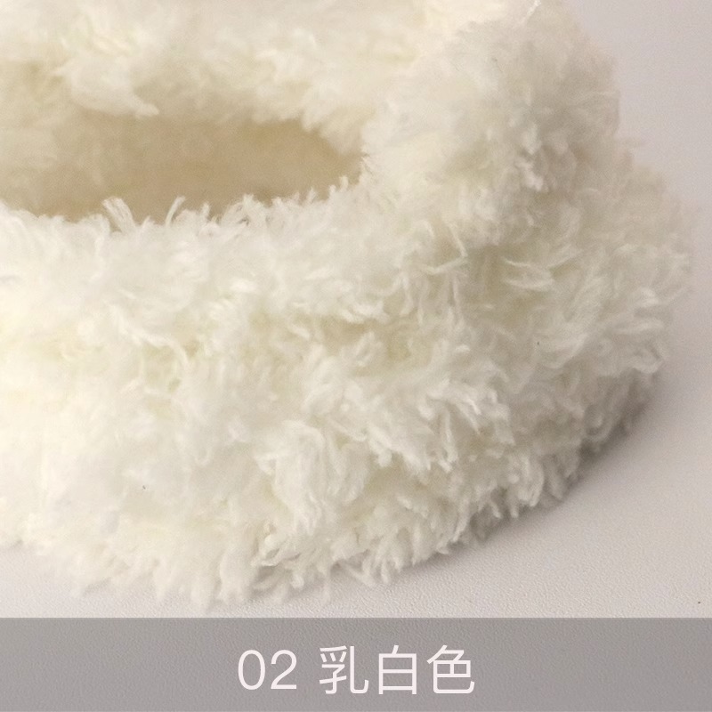 15mm cifrado Twist stick 1 m largo Super grueso Super denso tira de lana de raíz de lana hecha a mano DIY cachorro material paquete