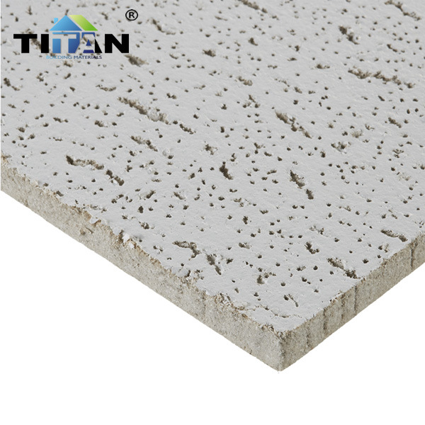 Fuera de Singapur, tablero de lana mineral a prueba de humedad, decoración de techo, aislamiento térmico de techo que absorbe el sonido