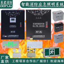 东君消防应急照明集中电源控制系统A型36V控制箱主机智能配电箱