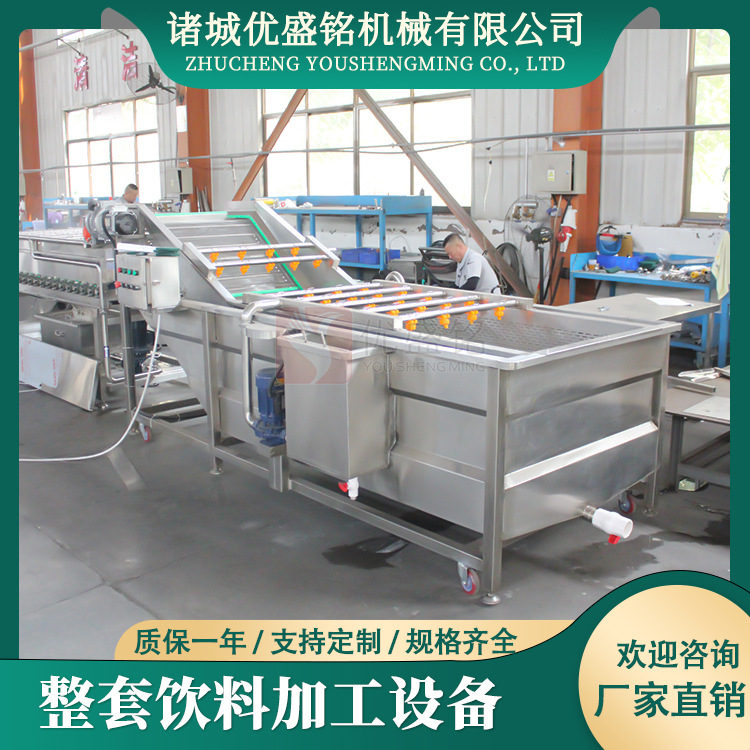 猕猴桃酵素生产线树莓浓缩汁全套加工设备红枣汁流水线加工机器
