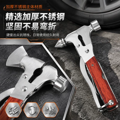 Qəza çəkici stainless steel car window breaker
