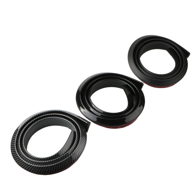 Car Modification Universal Rubber Tail Wing Large Tail Wing Small Tail Wing Wholesale Carbon Fiber Tail Wing Rubber Strip Wing