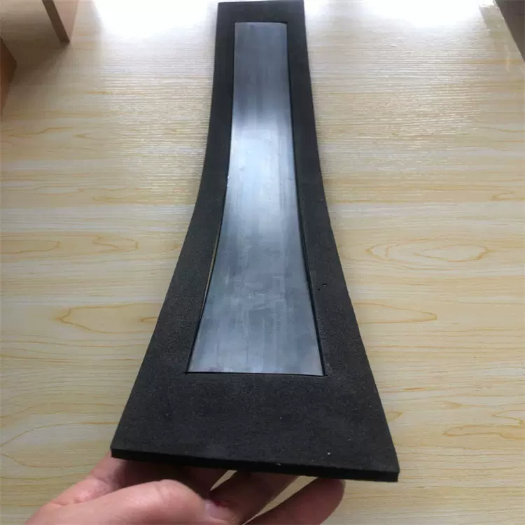 供应无砟轨道弹性垫板AB型弹性缓冲垫层三元乙丙橡胶垫板厂家