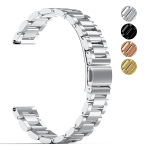 适合直耳手表直通金属表带 18mm 20mm 22mm 三珠表带 厂家