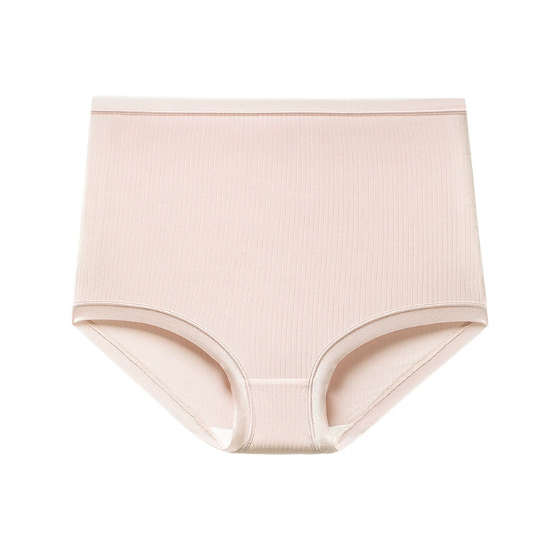 Pants, cotton thin trousers with belly support, high waist, plus size