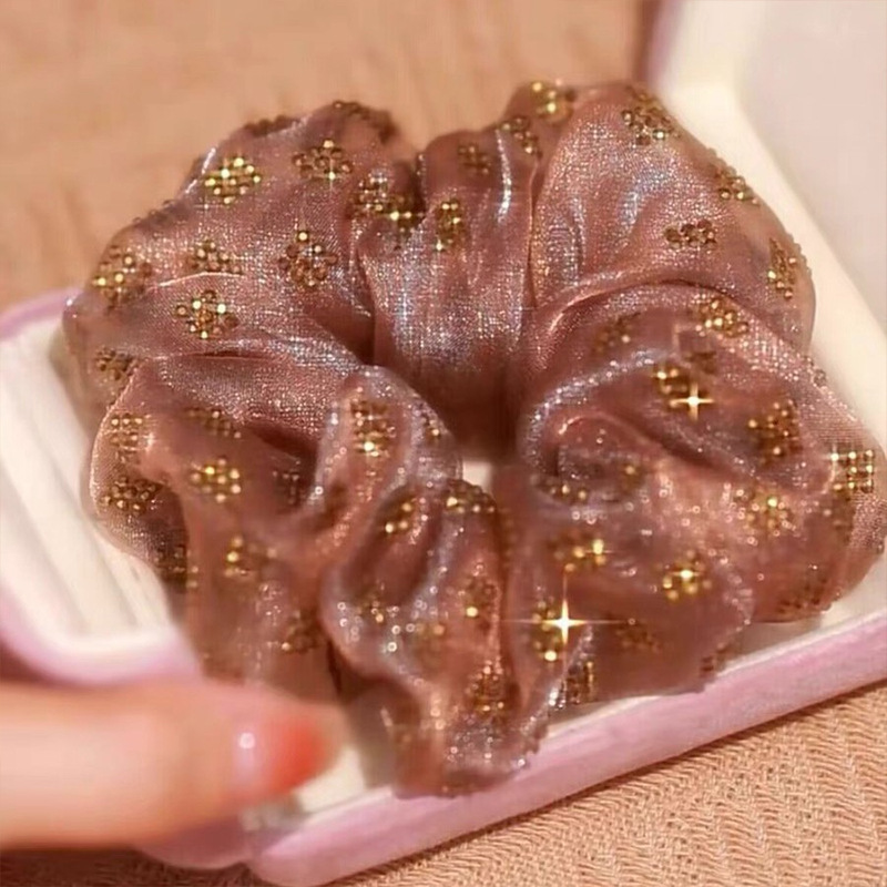 체크무늬 연근 핑크