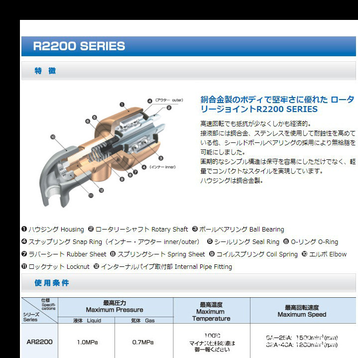 日本takeda武田旋转接头连接器AR2327 LHHR2327 LH