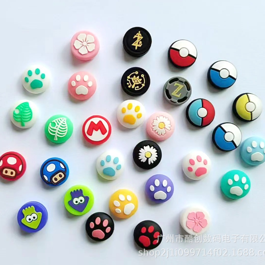 Switch Joystick Cap Oled Cat Claw Silicone Joystick Cover Oledlite Protective Cover Handle Joystick Button