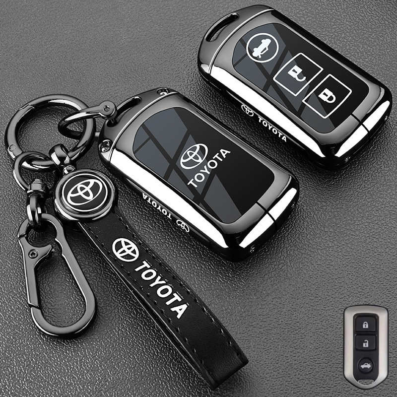 Suitable for Toyota Overbearing Key Cover for X Vios Fs Cruiser Reiz Enjoy Yaris Yaris Car Buckle Shell