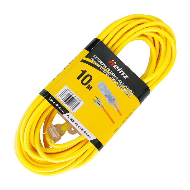 América del Sur transparente 3m 5m 8m 10m 15m 20m 25m conector de cable de extensión