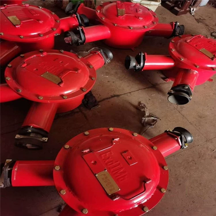 Кабельная распределительная коробка Zhongyu Mining Четырехпроходная DHD2-400 взрывозащищенная кабельная распределительная коробка низкого напряжения Mining