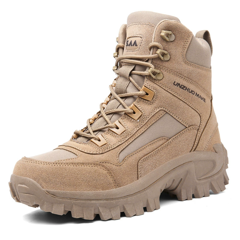 Тактические высокие ботинки (Martens) для лета, для подъёма и походов, лёгкие, для тренировок